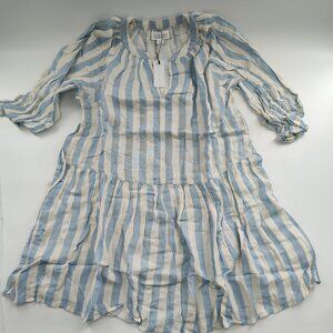 Velvet by Graham & Spencer Jessica Striped Linen Dress